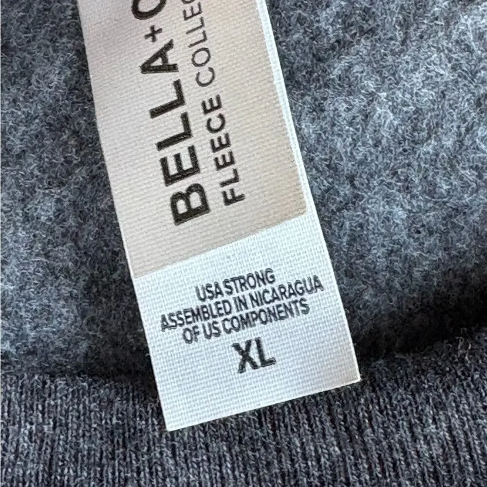 Bella Canvas Dark Gray “Football Season” Crewneck Sweater